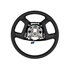 85144337 by ACDELCO - Steering Wheel - 13.23" I.D. and 15.35" O.D. Plastic, Ebony, 4 Spoke