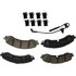 85149489 by ACDELCO - Disc Brake Pad Set - Semi-Metallic, with Anti-Rattle Clip and Wear Sensor