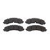 86788820 by ACDELCO - Disc Brake Pad Set - Front, with Wear Sensors and Anti-Rattle Clip