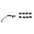 86788820 by ACDELCO - Disc Brake Pad Set - Front, with Wear Sensors and Anti-Rattle Clip