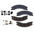 87827067 by ACDELCO - Disc Brake Pad Set - Front, with Clips, Boots, and Caps, without Rear Wheels
