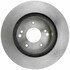 18A101A by ACDELCO - Disc Brake Rotor - 5 Lug Holes, Cast Iron, Non-Coated, Plain, Vented, Front