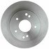 18A101A by ACDELCO - Disc Brake Rotor - 5 Lug Holes, Cast Iron, Non-Coated, Plain, Vented, Front