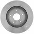 18A102 by ACDELCO - Disc Brake Rotor - 5 Lug Holes, Cast Iron, Plain, Turned Ground, Vented, Front