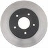 18A102 by ACDELCO - Disc Brake Rotor - 5 Lug Holes, Cast Iron, Plain, Turned Ground, Vented, Front