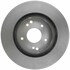 18A101 by ACDELCO - Disc Brake Rotor - 5 Lug Holes, Cast Iron, Plain, Turned Ground, Vented, Front