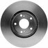 18A1095 by ACDELCO - Disc Brake Rotor - 5 Lug Holes, Cast Iron, Plain, Turned Ground, Vented, Front