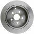 18A1103A by ACDELCO - Disc Brake Rotor - 5 Lug Holes, Cast Iron, Non-Coated, Plain Solid, Rear