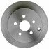 18A1103A by ACDELCO - Disc Brake Rotor - 5 Lug Holes, Cast Iron, Non-Coated, Plain Solid, Rear