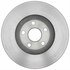 18A1104 by ACDELCO - Disc Brake Rotor - 5 Lug Holes, Cast Iron, Plain, Turned Ground, Vented, Front