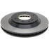 ACDelco 18A1119 Disc Brake Rotor Disc Brake Rotor - 6 Lug Holes, Cast Iron, Plain, Turned Ground, Vented, Front