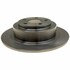 18A1115A by ACDELCO - Disc Brake Rotor - 5 Lug Holes, Cast Iron, Non-Coated, Plain Solid, Rear