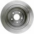 18A1115A by ACDELCO - Disc Brake Rotor - 5 Lug Holes, Cast Iron, Non-Coated, Plain Solid, Rear
