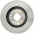18A1116AC by ACDELCO - Disc Brake Rotor - 5 Lug Holes, Cast Iron, Coated, Plain Vented, Front