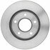 18A118 by ACDELCO - Disc Brake Rotor - 5 Lug Holes, Cast Iron, Plain, Turned Ground, Vented, Front