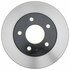 18A118 by ACDELCO - Disc Brake Rotor - 5 Lug Holes, Cast Iron, Plain, Turned Ground, Vented, Front