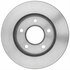 18A118AC by ACDELCO - Disc Brake Rotor - 5 Lug Holes, Cast Iron, Coated, Plain Vented, Front