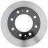 18A1193 by ACDELCO - Disc Brake Rotor - 8 Lug Holes, Cast Iron, Plain, Turned Ground, Vented, Front