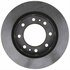 18A1193A by ACDELCO - Disc Brake Rotor - 8 Lug Holes, Cast Iron, Non-Coated, Plain, Vented, Front