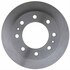 18A1193A by ACDELCO - Disc Brake Rotor - 8 Lug Holes, Cast Iron, Non-Coated, Plain, Vented, Front