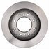 18A1206A by ACDELCO - Disc Brake Rotor - 8 Lug Holes, Cast Iron, Non-Coated, Plain, Vented, Front