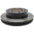 18A1206 by ACDELCO - Disc Brake Rotor - 8 Lug Holes, Cast Iron, Plain, Turned Ground, Vented, Front