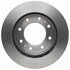 18A1206 by ACDELCO - Disc Brake Rotor - 8 Lug Holes, Cast Iron, Plain, Turned Ground, Vented, Front