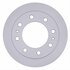 18A1206AC by ACDELCO - Disc Brake Rotor - 8 Lug Holes, Cast Iron, Coated, Plain Vented, Front