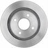 18A1210 by ACDELCO - Disc Brake Rotor - 4 Lug Holes, Cast Iron, Plain, Solid, Turned Ground, Rear
