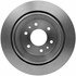 18A1207 by ACDELCO - Disc Brake Rotor - 6 Lug Holes, Cast Iron, Plain, Turned Ground, Vented, Rear