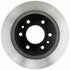 18A1207 by ACDELCO - Disc Brake Rotor - 6 Lug Holes, Cast Iron, Plain, Turned Ground, Vented, Rear