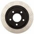 18A1214SD by ACDELCO - Disc Brake Rotor - 5 Lug Holes, Cast Iron Slotted, Turned, Vented, Rear