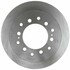 18A1227A by ACDELCO - Disc Brake Rotor - 6 Lug Holes, Cast Iron, Non-Coated, Plain, Vented, Rear