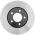 18A1248 by ACDELCO - Disc Brake Rotor - 5 Lug Holes, Cast Iron, Plain, Turned Ground, Vented, Front