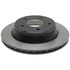 18A129 by ACDELCO - Disc Brake Rotor - 5 Lug Holes, Cast Iron, Plain, Turned Ground, Vented, Front