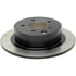 ACDelco 18A1321 Disc Brake Rotor Disc Brake Rotor - 5 Lug Holes, Cast Iron, Plain, Solid, Turned Ground, Rear