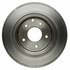 18A1321 by ACDELCO - Disc Brake Rotor - 5 Lug Holes, Cast Iron, Plain, Solid, Turned Ground, Rear