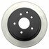 18A1321 by ACDELCO - Disc Brake Rotor - 5 Lug Holes, Cast Iron, Plain, Solid, Turned Ground, Rear