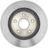 18A1324 by ACDELCO - Disc Brake Rotor - 5 Lug Holes, Cast Iron, Plain, Turned Ground, Vented, Front