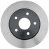 18A1324 by ACDELCO - Disc Brake Rotor - 5 Lug Holes, Cast Iron, Plain, Turned Ground, Vented, Front