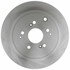 18A1312A by ACDELCO - Disc Brake Rotor - 5 Lug Holes, Cast Iron, Non-Coated, Plain Solid, Rear