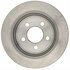 18A1336A by ACDELCO - Disc Brake Rotor - 5 Lug Holes, Cast Iron, Non-Coated, Plain Solid, Rear