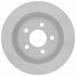 18A1336AC by ACDELCO - Disc Brake Rotor - 5 Lug Holes, Cast Iron, Coated, Plain Solid, Rear