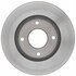 18A1361AC by ACDELCO - Disc Brake Rotor - 4 Lug Holes, Cast Iron, Coated, Plain Vented, Front