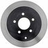 18A1423 by ACDELCO - Disc Brake Rotor - 5 Lug Holes, Cast Iron, Plain, Solid, Turned Ground, Rear