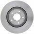 18A1424 by ACDELCO - Disc Brake Rotor - 5 Lug Holes, Cast Iron, Plain, Turned Ground, Vented, Front
