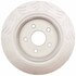 18A1428SD by ACDELCO - Disc Brake Rotor - 5 Lug Holes, Cast Iron, Drum-in-Hat, Slotted, Turned, Rear