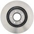 18A1477 by ACDELCO - Disc Brake Rotor - 5 Lug Holes, Cast Iron, Painted, Plain Vented, Front