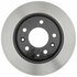 18A1493 by ACDELCO - Disc Brake Rotor - 5 Lug Holes, Cast Iron, Plain, Solid, Turned Ground, Rear