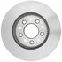 18A1591AC by ACDELCO - Disc Brake Rotor - 5 Lug Holes, Cast Iron, Coated, Plain Vented, Front